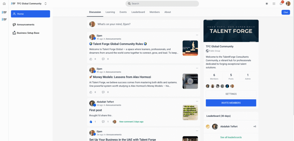 Talent Forge Community